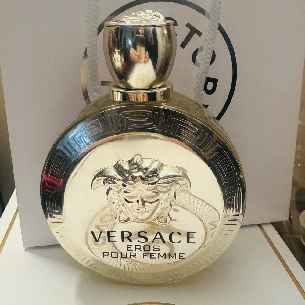 Versace Eros Pour Femme Gold Bottle- BIG TESTER